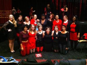 At last year's production, we took a big picture with everyone involved in both RSVP and Vag Mons. It was great.